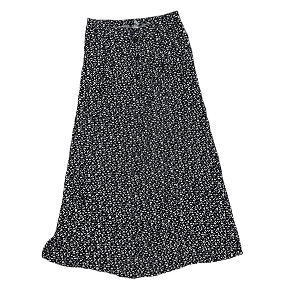 Brandy Melville Skirts Brandy Melville Floral Buttonthrough Midi Skirt Poshmark